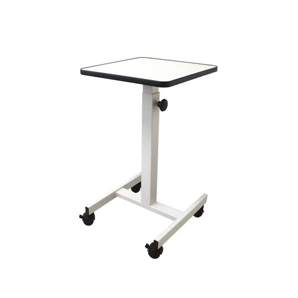 Chariot de projection inclinable reflecta Dino avec plateaux en acier noir