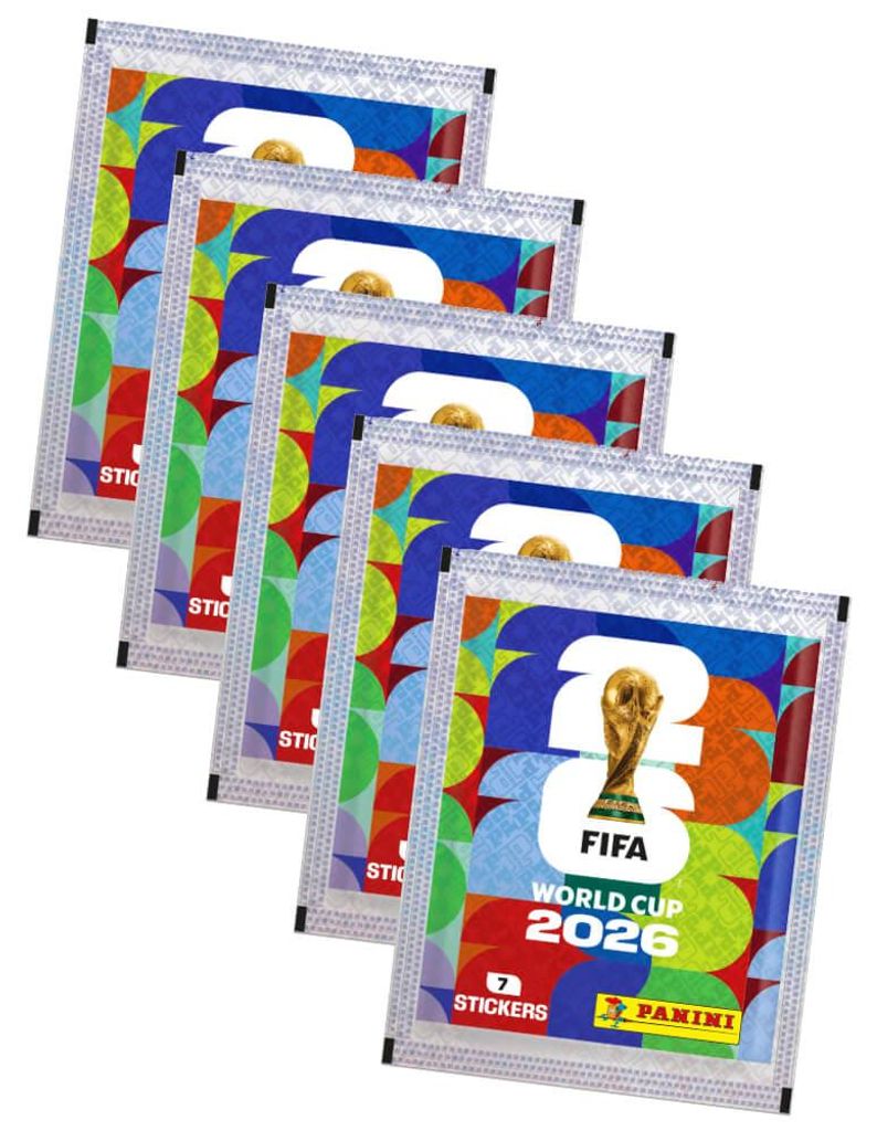 Fifa World Cup 2026 Sticker - WM Sammelsticker - 5 Tüten Produktbild 
