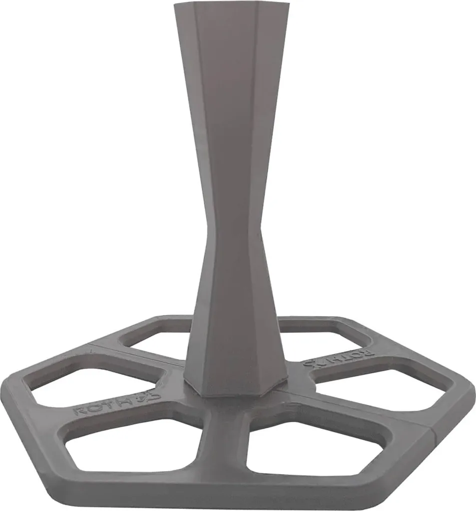 Socle de Maintien Robuste en Plastique Gris pour Sachet Surprise Scolaire
