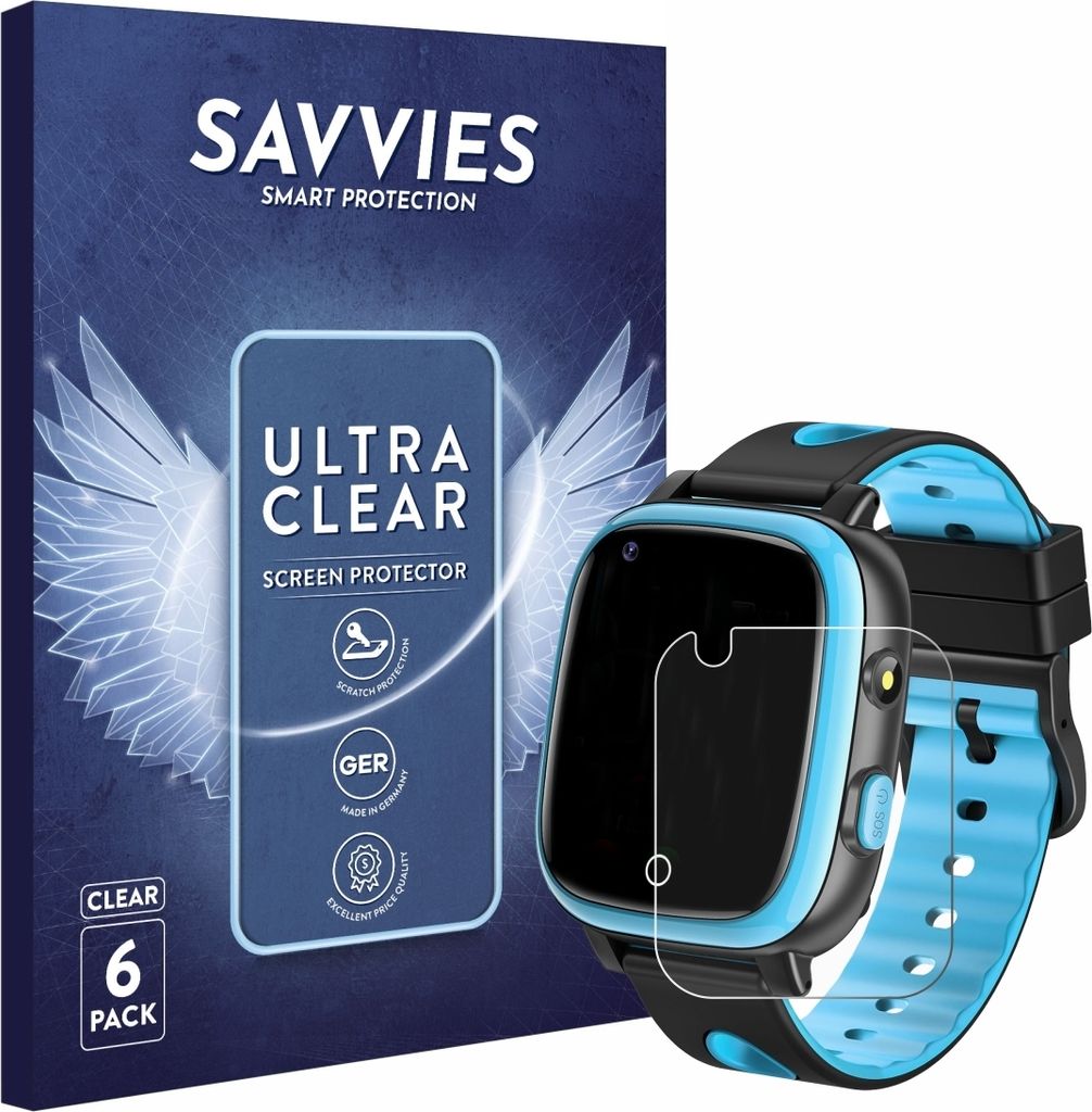 6x Für Aduogeng T5 Schutzfolie Savvies Displayschutz Produktbild 