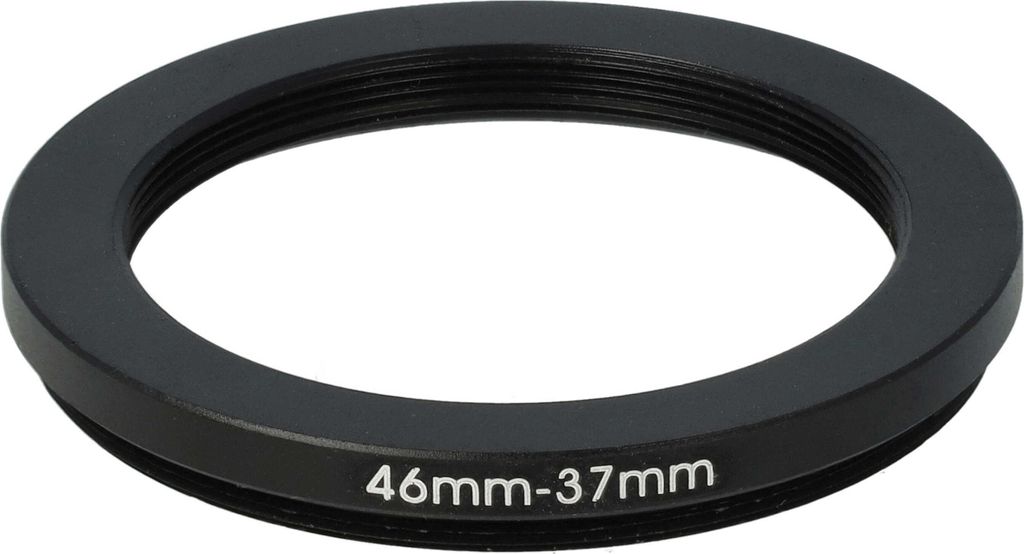 vhbw Step-Down-Ring Adapter 46 mm auf 37 mm für Kamera Produktbild 