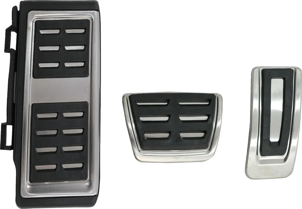 Kit Pédales Inox pour VW Golf Passat Tiguan et Audi A1 A3 Leon Octavia