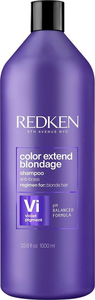 A product shot of a shampoo bottle.