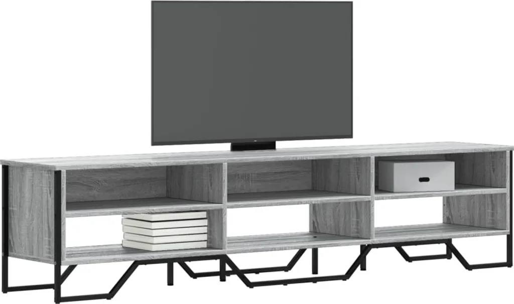 Porta TV Maison Exclusive Grigio Sonoma 180x34x41 cm: Minimalismo Chic