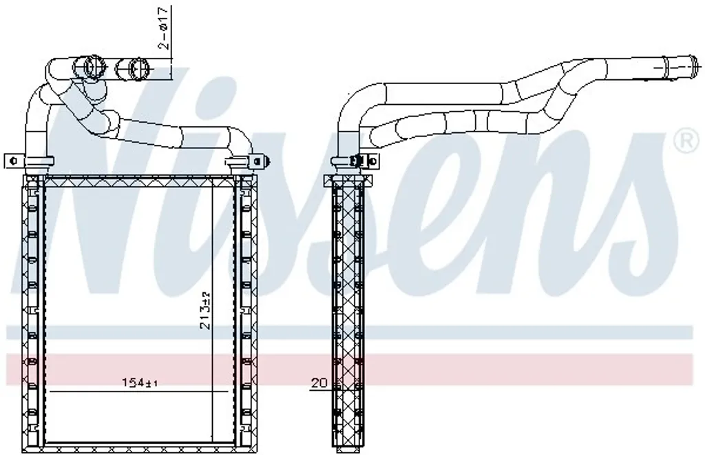 Radiateur de Refroidissement Moteur pour Toyota Avensis Essence et Diesel