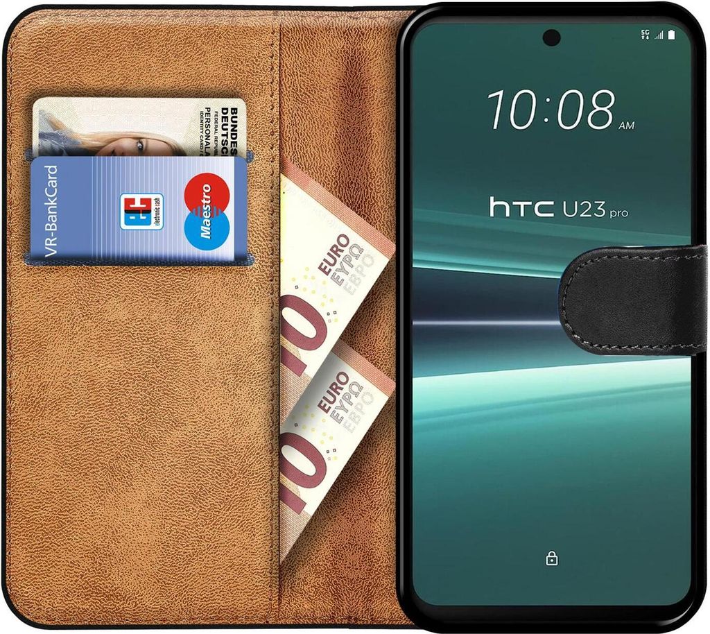 Puzdro typu kniha pre HTC U23 Pro Cover Flip Cover Puzdro Obrázok produktu 2