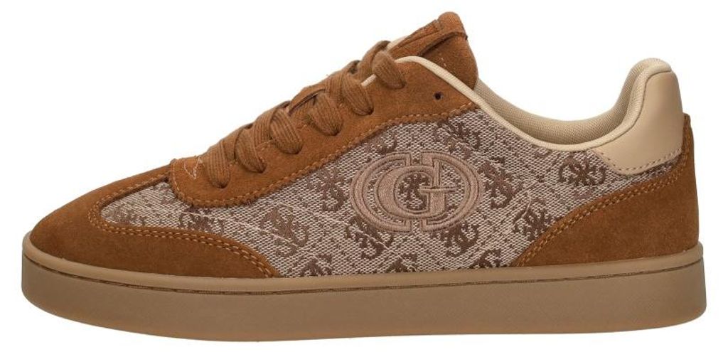 Guess Jacek  Sneakers Laag - cognac - Maat 41 Productafbeelding 