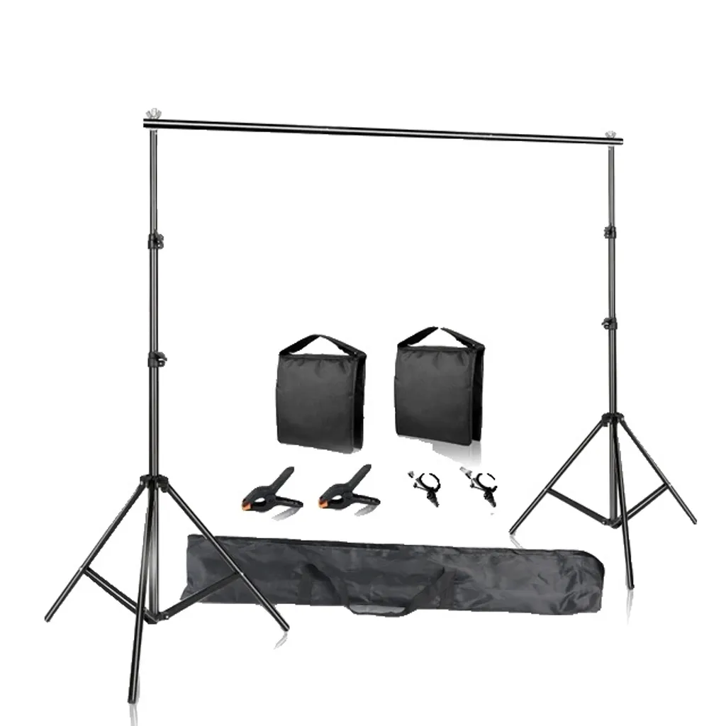Support de fond photographie 2600x3000 avec sac de transport Basic Kit 2