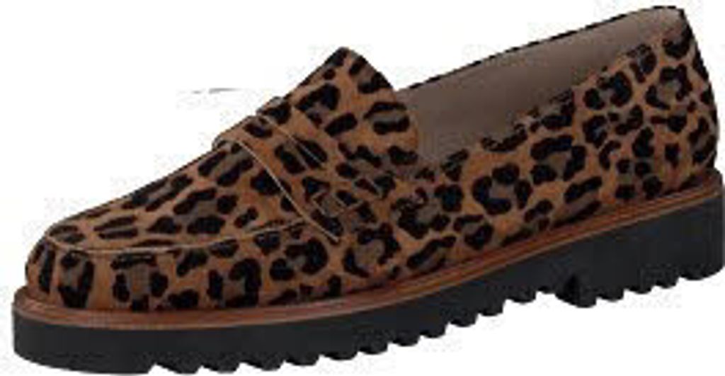 Paul Green Damen Schnürschuhe 1185-018 - Beige Rauleder Mokassins