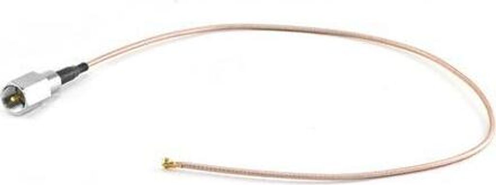 RG178 Pigtail FME-Stecker zu U.FL-Stecker 30cm, 50 Ohm, FEP Kabel
