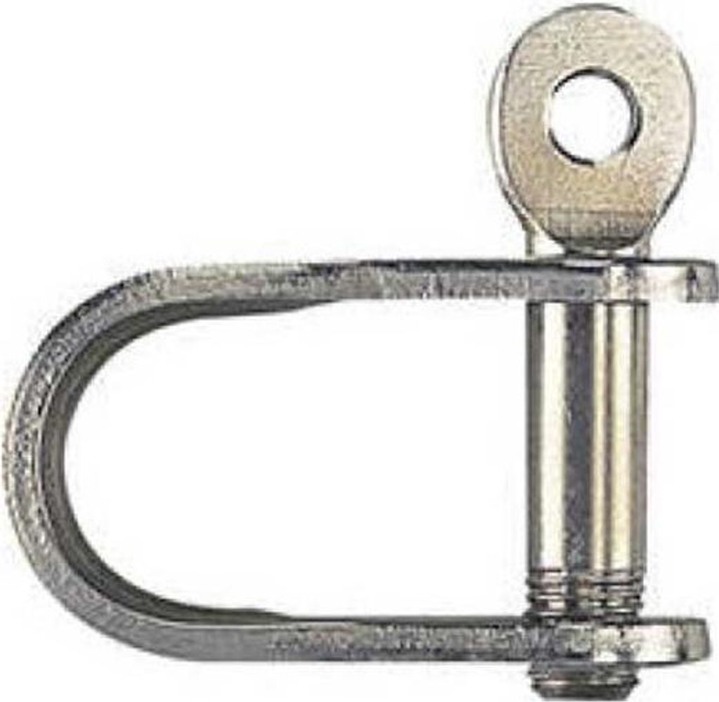 Plastimo D-schäkel Silber 6 mm Silber 6 mm