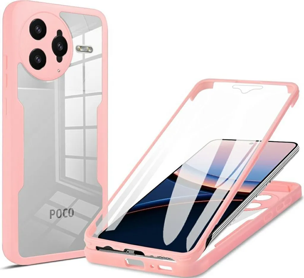 Poco F7 Ultra Case Rosa - Phonesta 360 Full Body Protection