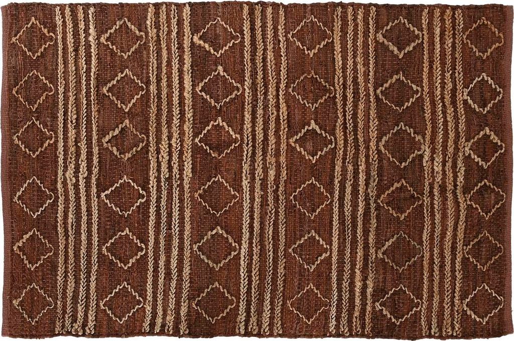 Teppich Home ESPRIT Braun Rhombusse 120 x 180 x 1 cm
