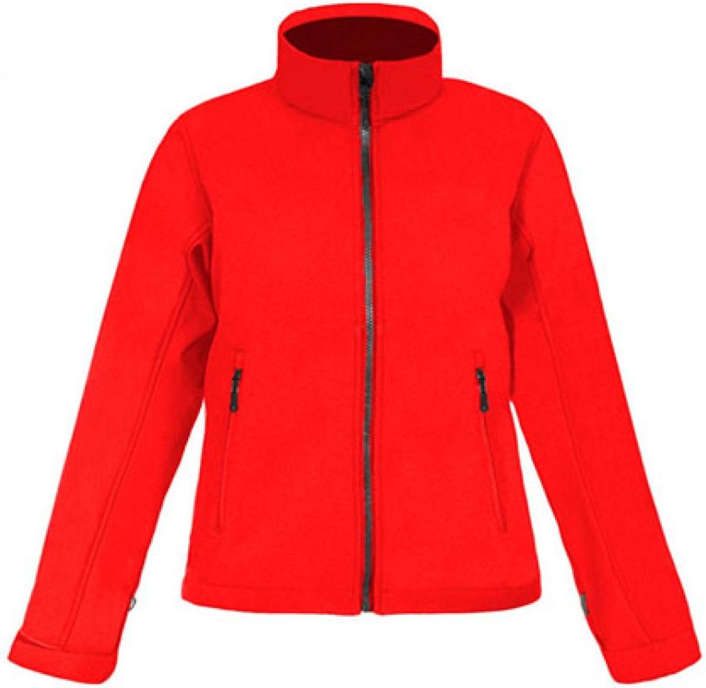 Softshell Jacke C+ Damen, Rot, XL