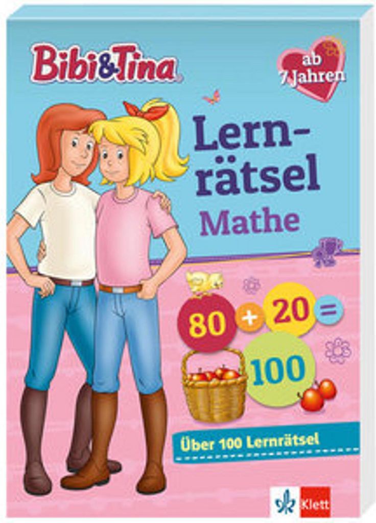 Bibi & Tina: Mein Lernrätsel-Block Mathematik für die 2. Produktbild 
