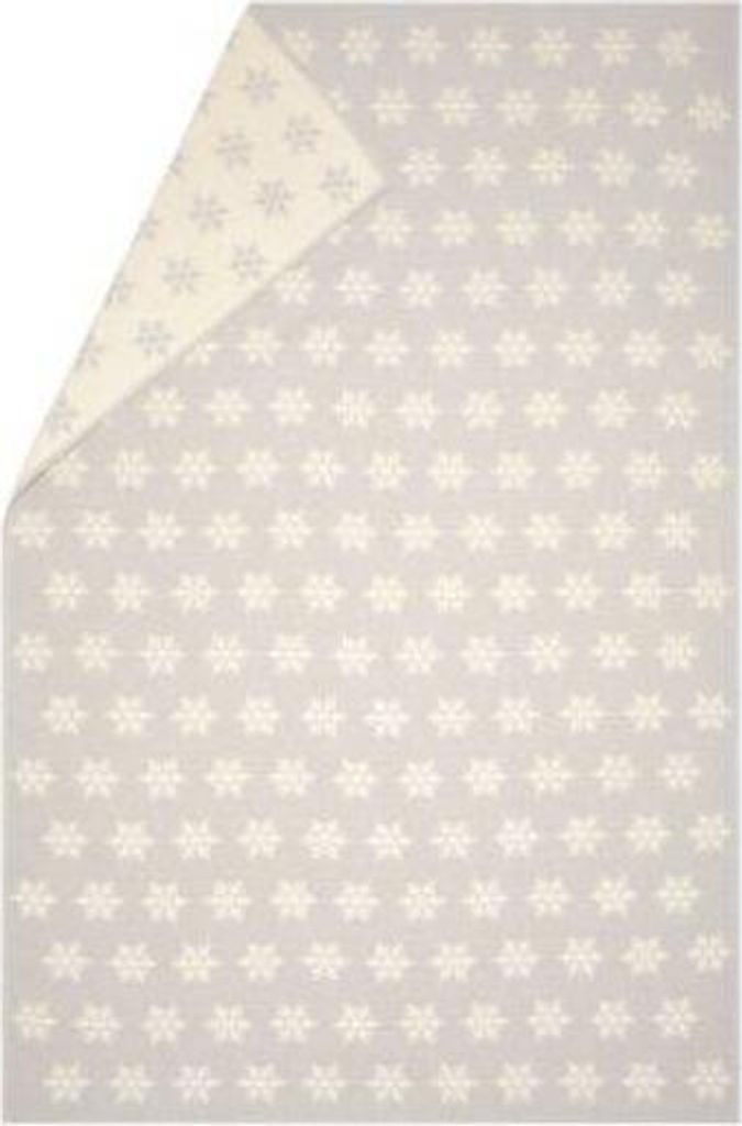 Kuscheldecke Plaid Schneeflocke Farbe Filz 200x135cm von Produktbild 