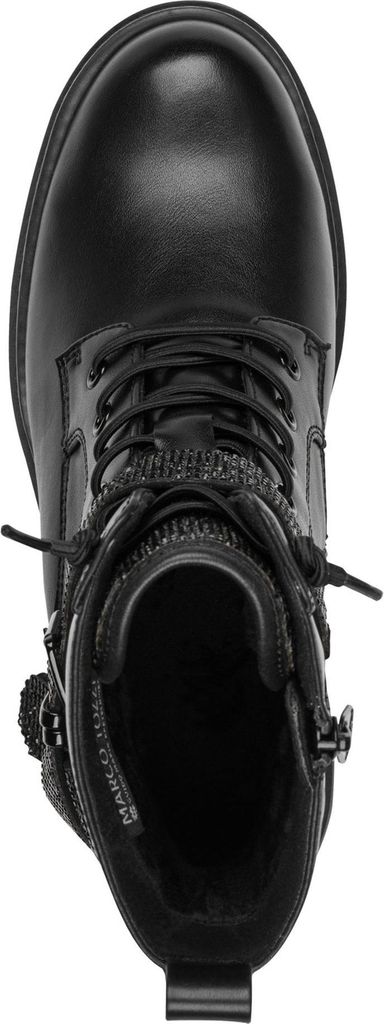 MARCO TOZZI Damen Boot mit Strassverzierungen 2-85206-45, Größe:37 EU, Farbe:Schwarz