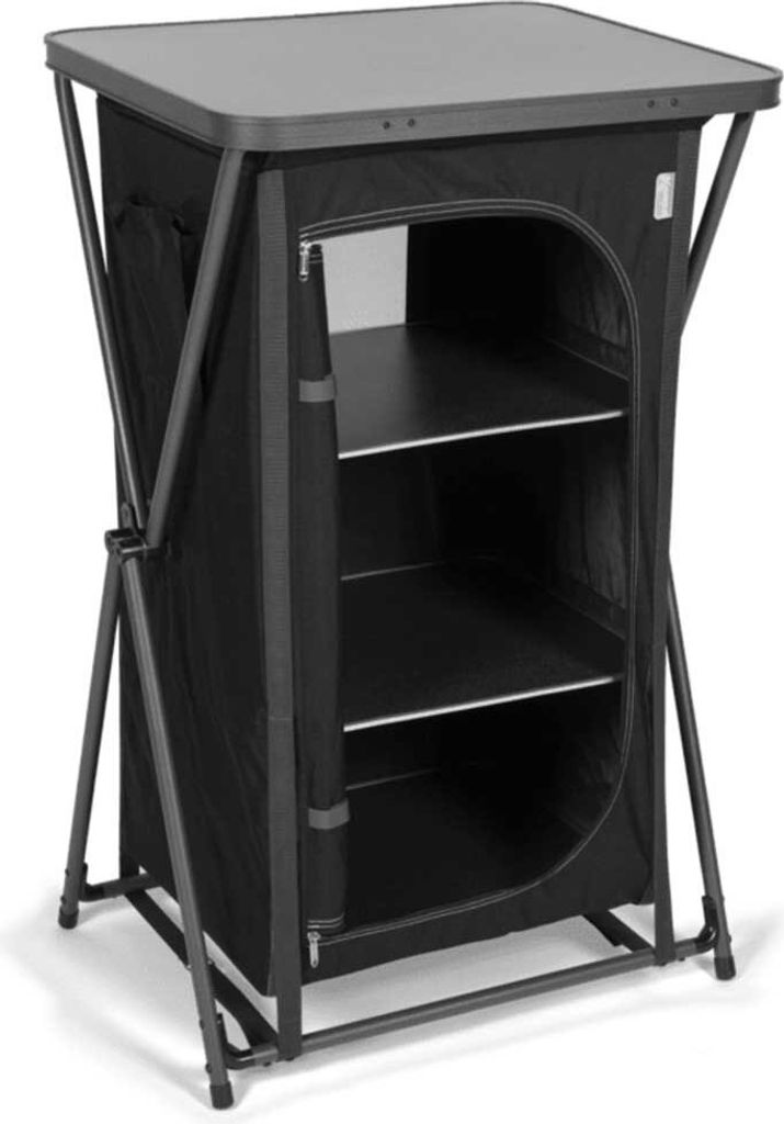 Kampa Amber, stoviglie e dispensa nere Immagine del prodotto 