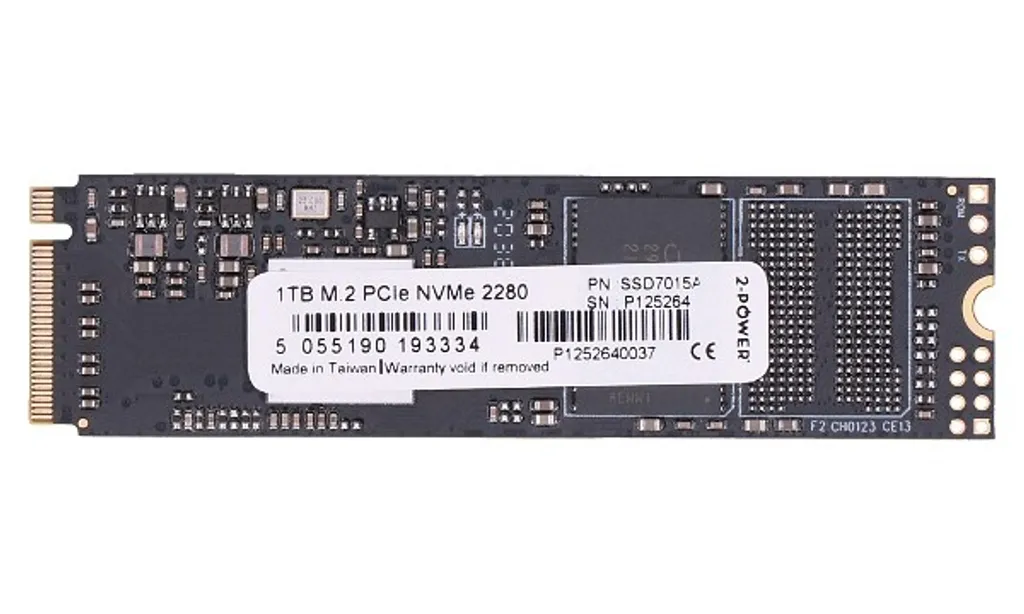 SSD 2-Power SSD7015A 1 TB M.2 - Disque Flash Interne Haute Performance