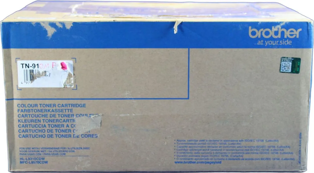 Toner Magenta TN-910M Brother Idéal pour Bureaux et Gros Volumes Laser