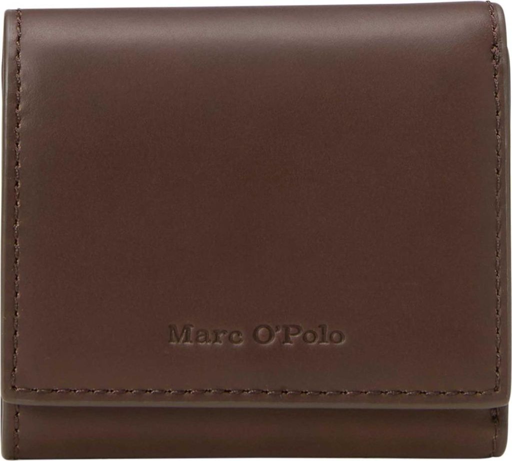 Marc O'Polo Geldbörse Judis Combi Wallet Brown dunkelbraun