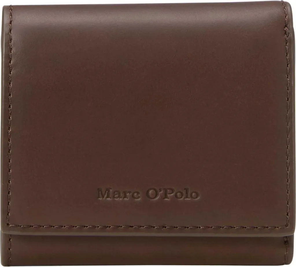 Marc O'Polo Judis Combi Wallet Brown - Portafoglio Sottile in Pelle