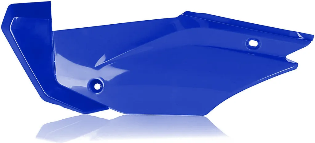 Plaque de numéro latérale bleue HONDA CRF 110 F pour le motocross