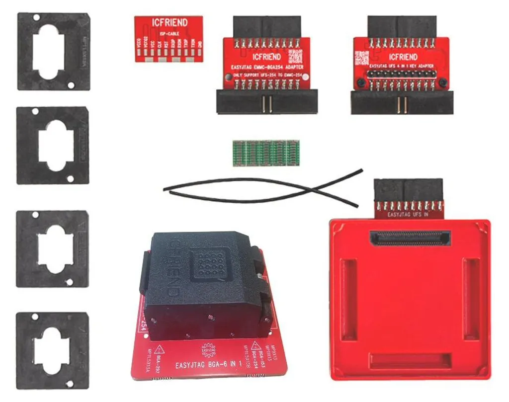 Socle ICFriend UFS 4.0 Haute Vitesse 6 en 1 compatible BGA 254 et 297