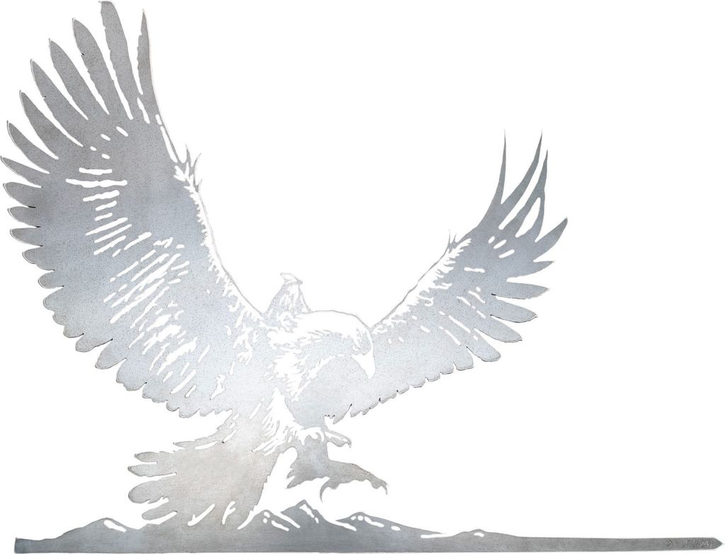 Weta Workshop „Der Herr der Ringe“-Trilogie – Gandalf auf Gwaihir, Metallvogel-Silhouette