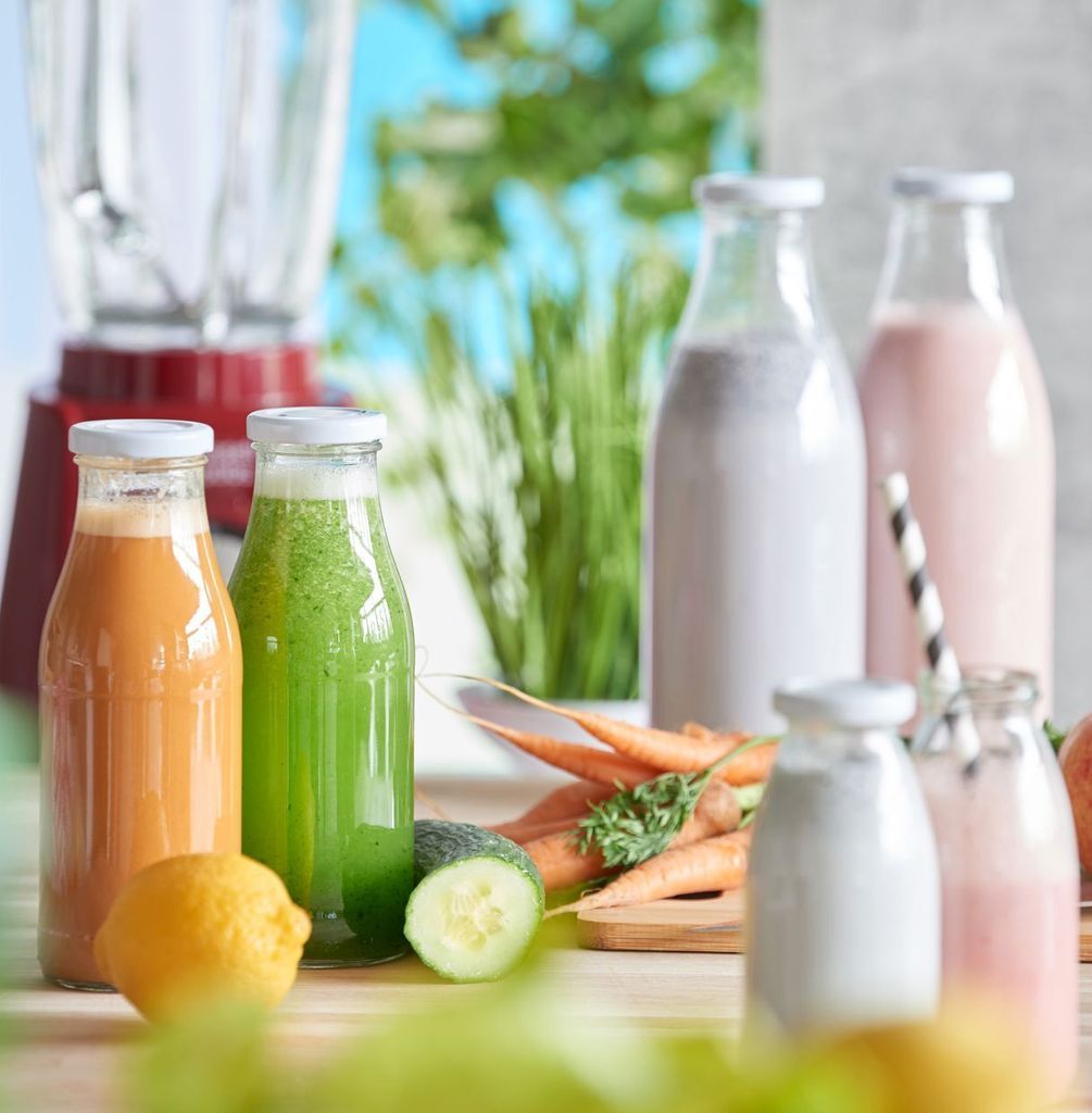 Milchflaschen 0,5L Smoothie Saft Flaschen 500ml leere Produktbild 4