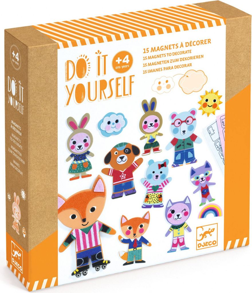 Djeco-DIY: Magnete Funky family