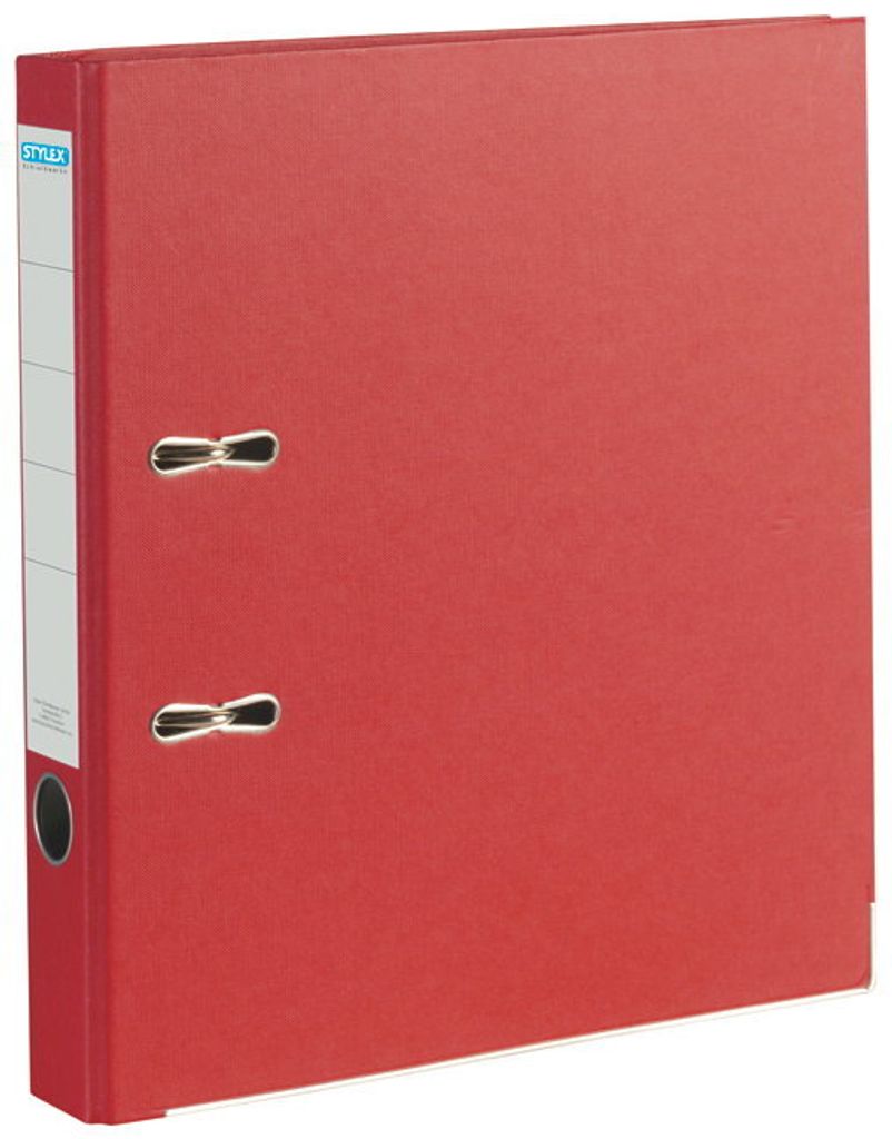 Stylex 41545 Ordner, 5 cm, DIN A4, rot Produktbild 