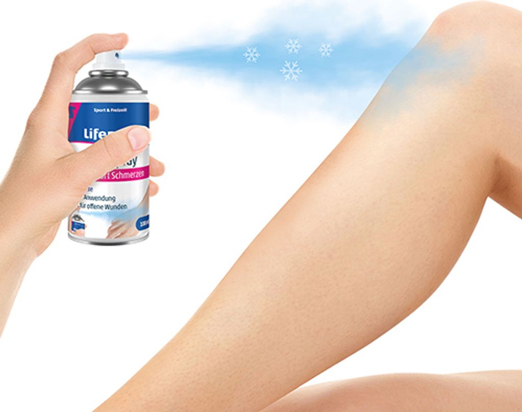Lifemed Kühlspray zur sofort Kühlung in verschiedenen Produktbild 2