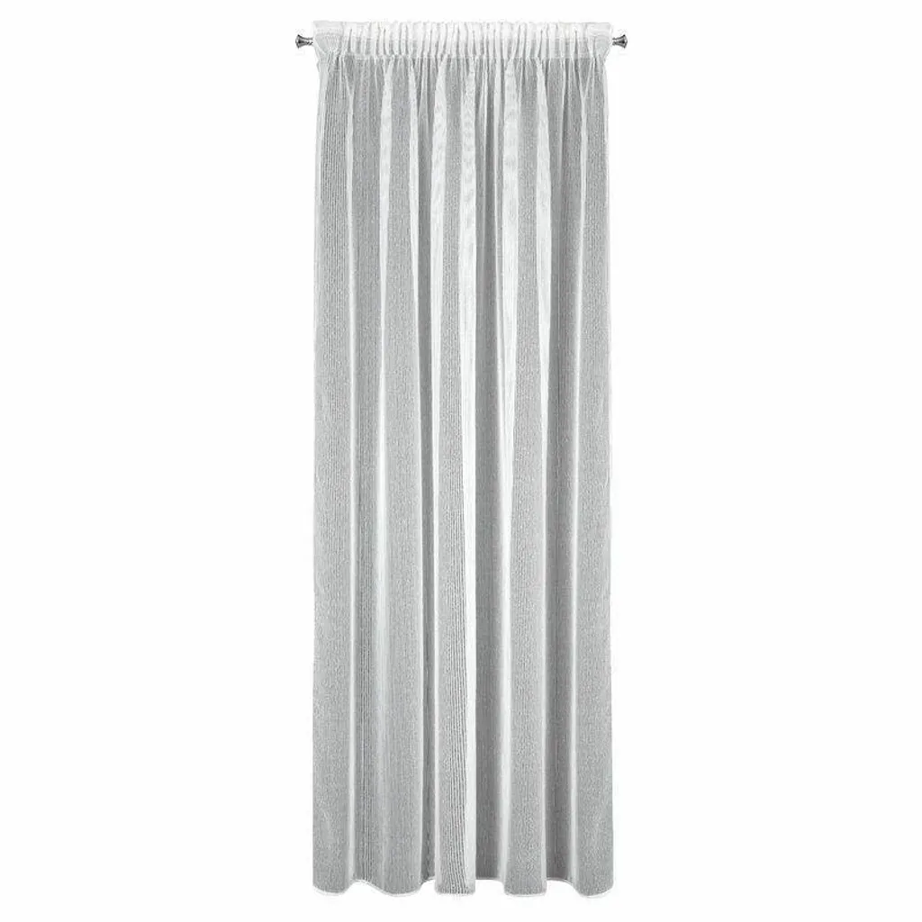 Tenda Soggiorno EUROFIRANY KIM 140x300 cm Bianco Design Minimalista