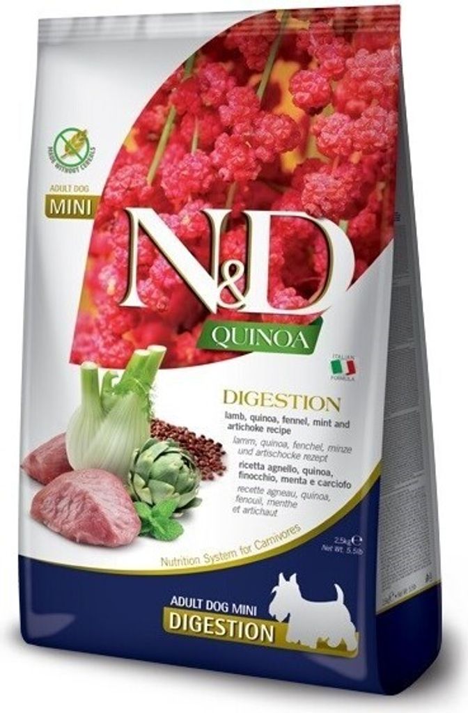 N&D Quinoa DOG Digestion Lamb & Fennel Mini Kaufland.pl