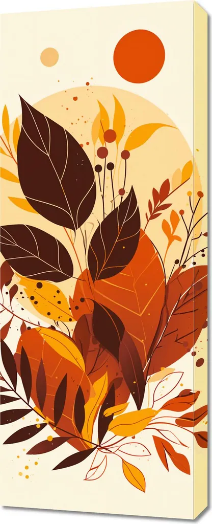 Image 40 x 100 cm Les couleurs chatoyantes de l'automne déco murale