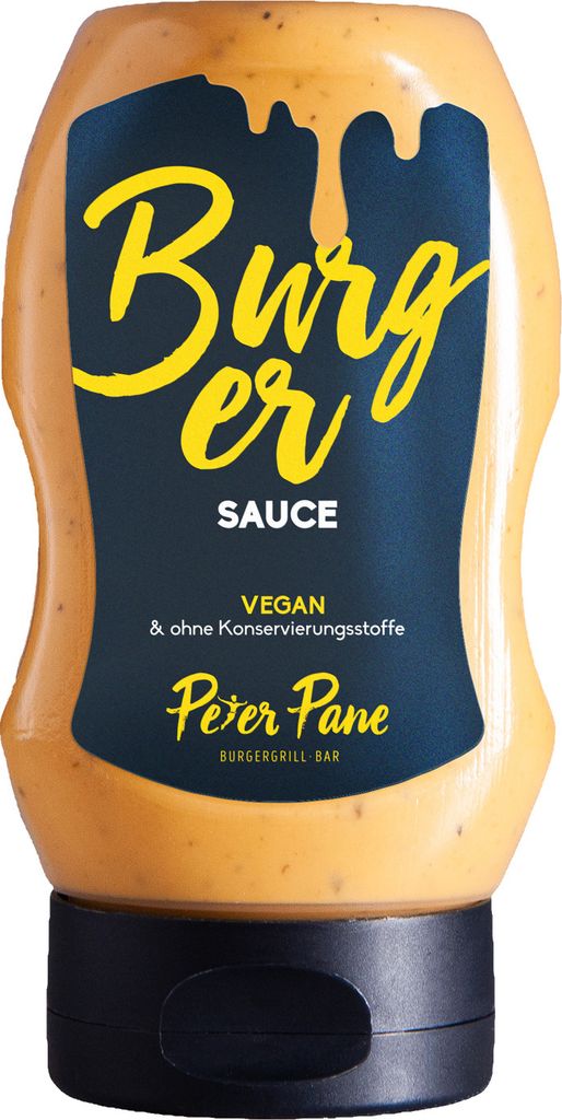 Peter Pane Grillsauce CLASSIC BURGER - 300ml - vegan - ohne Konservierungsstoffe