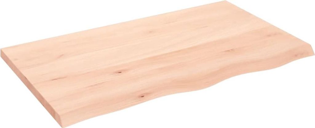 vidaXL Stolová deska 100x60x(2-4) cm dubový masiv Obrázek produktu 