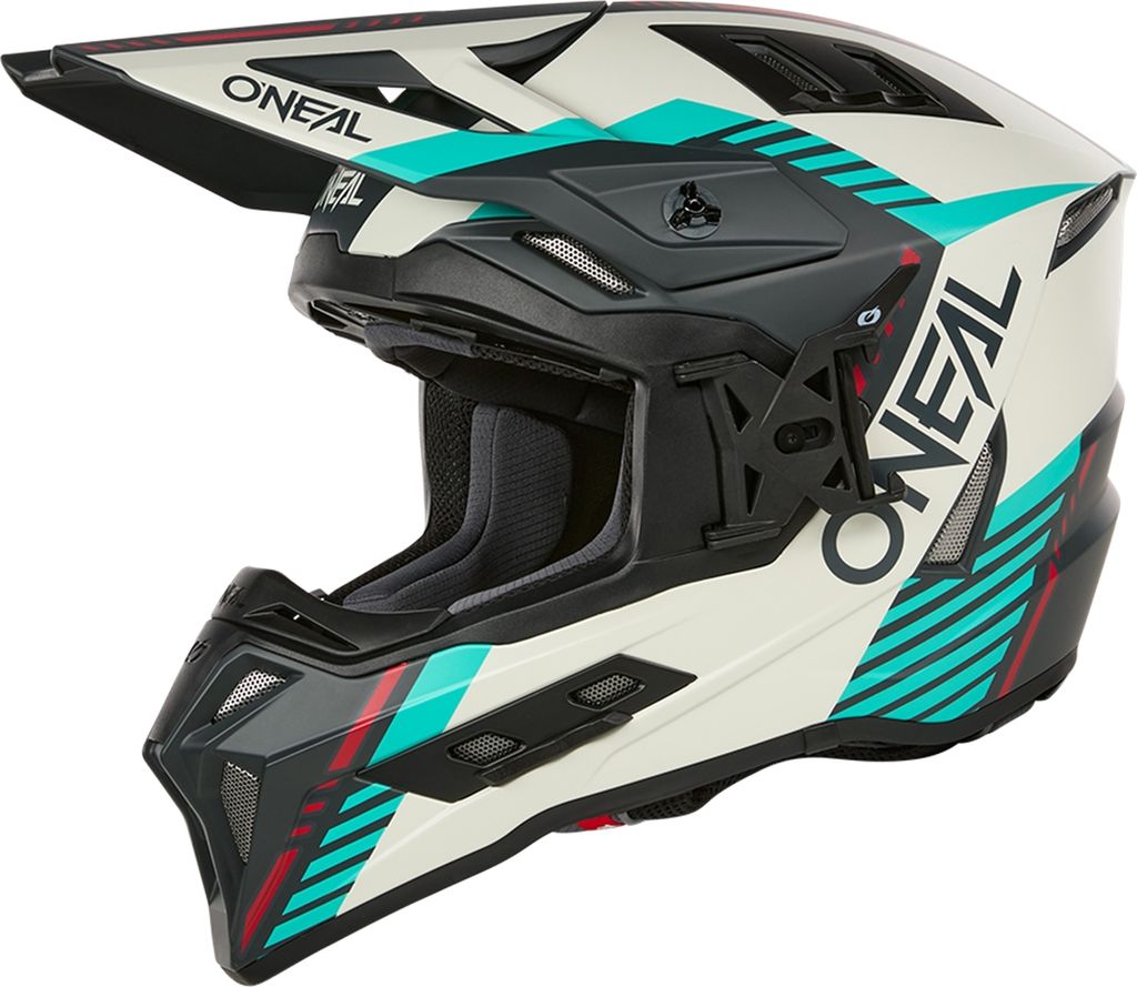 O'Neal Helm EX-SRS QUIN grau/blau XXL (63/64 cm)