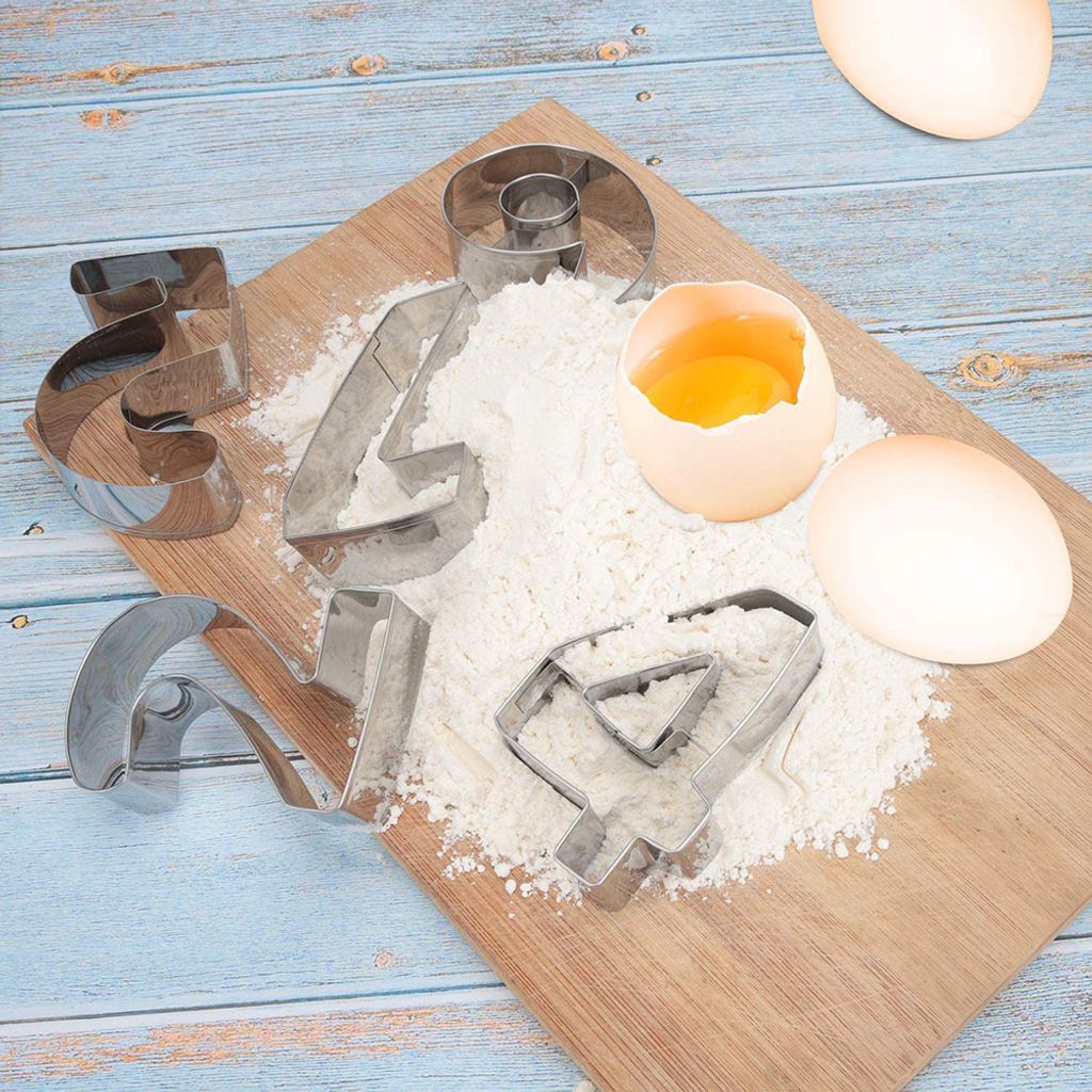 8-teiliges Plätzchenausstecher Set Rosa - Tierische Ausstechformen Für Kekse, Fondant & Donuts