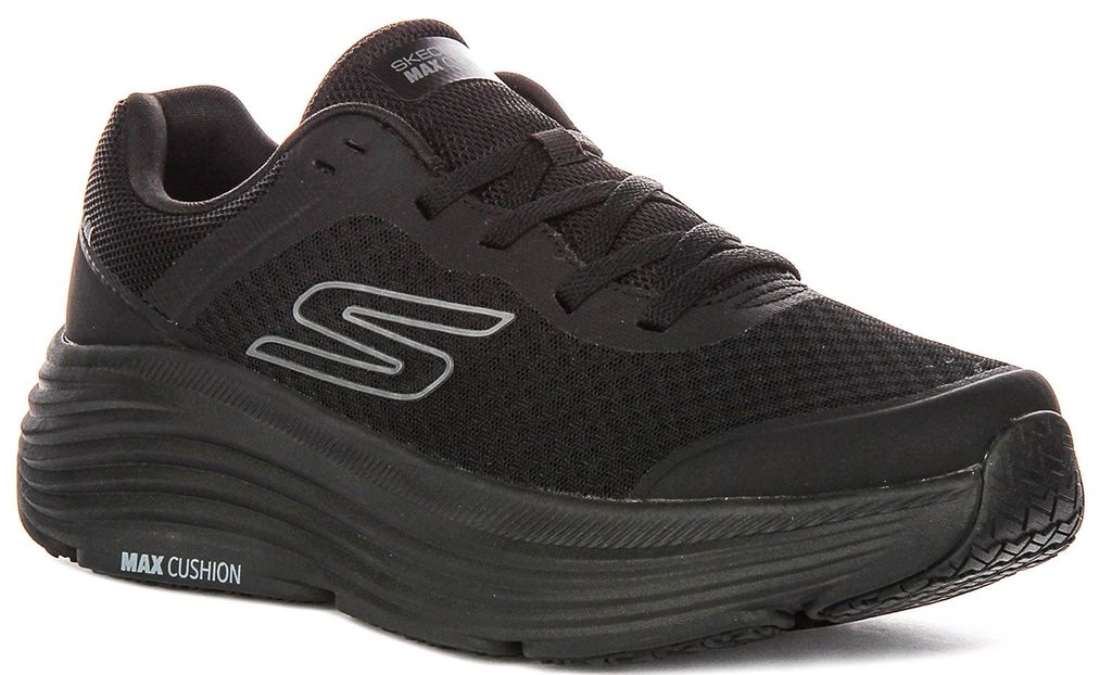 Skechers Max Cushioning In Black For Men – 9.5 UK - 44 EU - Produktbild 