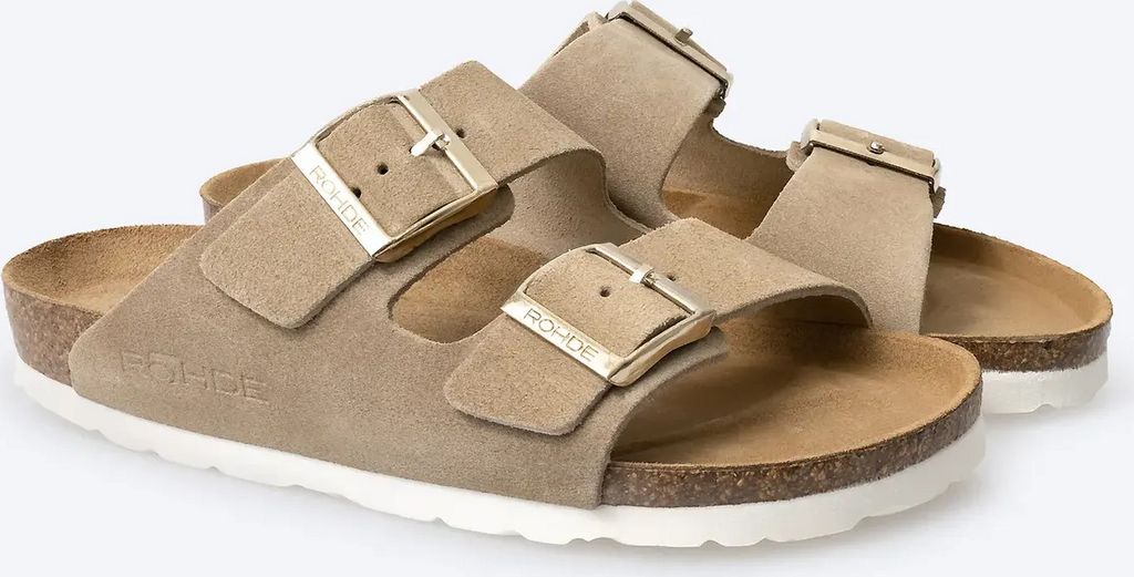 Rohde Sunnys N12 - Elfenbein Veloursleder Größe: 39 Normal Produktbild 3