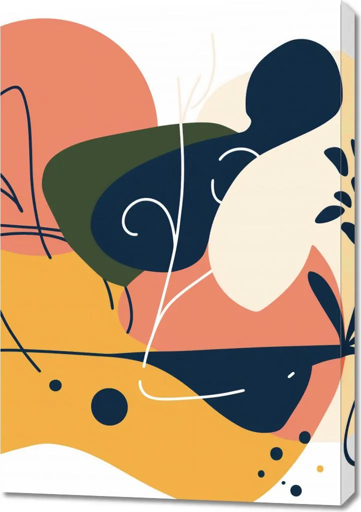 Art Wall Dinamica della Visione 70x100 - Design Contemporaneo