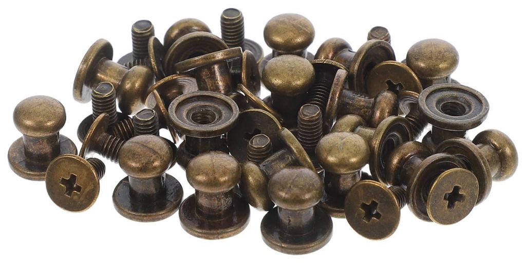 20 Sets Vintage-Miniatur-Schubladenknöpfe, antike kleine Griffe mit Schrauben, robust und einfach zu montieren für Schmuckkästchen, Puppenhäuse...