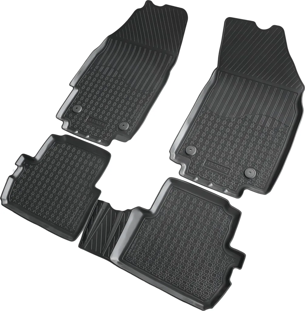 SMK Tappetini auto gomma per Chevrolet Captiva I 2006-2018 Sperimentate un nuovo standard di viaggio con i tappeto gomma antiscivolo per auto - tappeto gommato multistagionali per tutte le condizioni