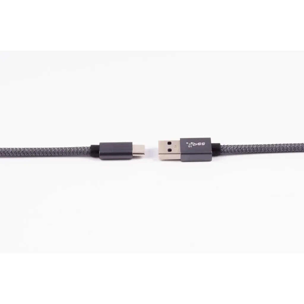 Câble USB 3.2 Type C Haute Vitesse 0,5m shiverpeaks BASIC-S Noir Robuste - 3