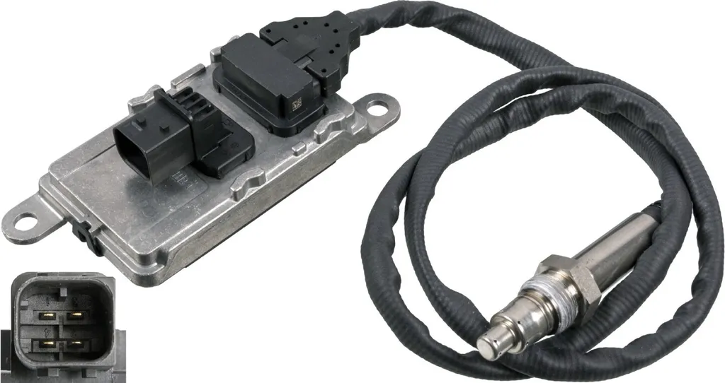 Capteur NOx FEBI 176852 pour Contrôle Technique - Sonde Échappement Fiable