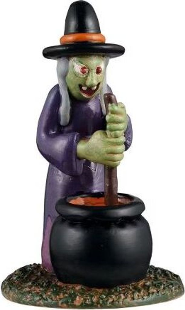LEMAX - Inflatable Witch Yard Decoration