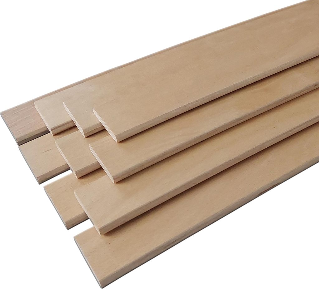 Lamelová lišta 595 mm pre rámovú posteľ, 10 ks Obrázok produktu 