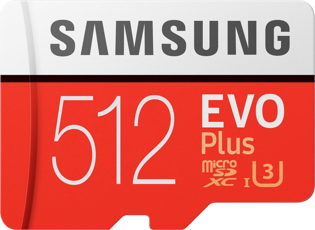 Samsung MB-MC512G, 512 GB, MicroSDXC, Klasse 10, UHS-I, 100 MB/s, 90 MB/s